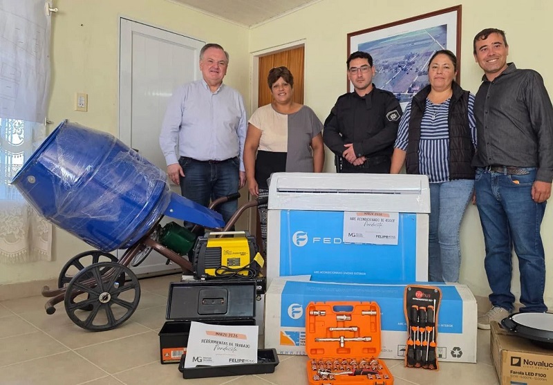 Michlig visitó Ñanducita, La Lucila y Soledad con importantes aportes